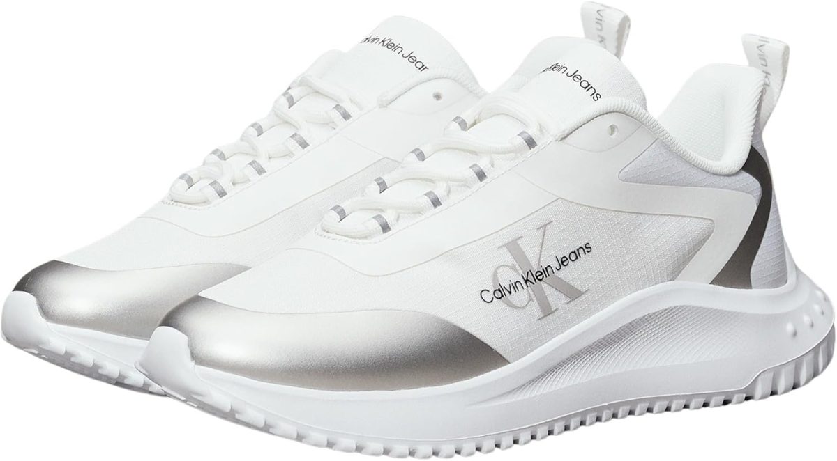 ⁦CK JEANS EVA RUNNER LOW LACE MIX ML WN womens Low Top⁩ - الصورة ⁦3⁩