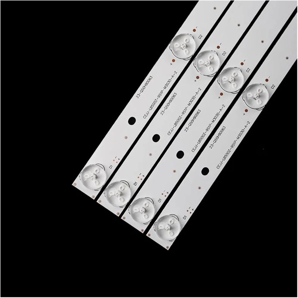 SHYHHTS 4pcs Backlight TV Strip LED for Phi/lip.s 50inch CEJJ-LB500Z-9S1P-M3030-H-1 50PUT6103S LED52HS96 LE-50HD02 LED52HS96 50PUF6033/T3