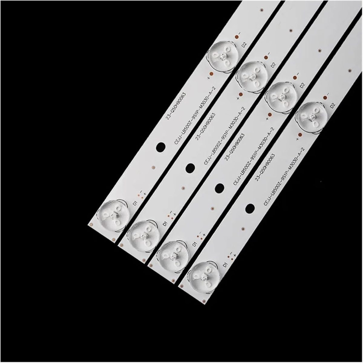SHYHHTS 4pcs Backlight TV Strip LED for Phi/lip.s 50inch CEJJ-LB500Z-9S1P-M3030-H-1 50PUT6103S LED52HS96 LE-50HD02 LED52HS96 50PUF6033/T3