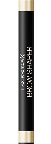 Max Factor Brow Shaper Eye Brow Pencil, 20 Brown, 1 g