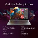 ⁦Lenovo Yoga 7 2-in-1 14IML9 AI PC, 14" WUXGA OLED Touch, Intel Core U5-125H, 16GB RAM, 512GB SSD, Intel NPU, Integrated Arc GPU, Bcklit Eng-Ar KB, Win11, Storm Grey [83DJ000PAX] + 2Yr Premium Care⁩ - الصورة ⁦6⁩