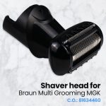 ⁦Anakel Home Replacement Head for Men's Electric Shaver 81634460 Compatible with Braun Multi Grooming Body Shaver MGK3080, 5515, 5541 and 5544⁩ - الصورة ⁦2⁩