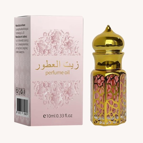 Arabian Rollerball Perfume Oil - Vanilla Scent with Fruity & Gourmand Notes | Floral, Tropical, Musk Base | Long-Lasting, Easy-to-Apply Pulse Point Fragrance for Women & Men | Natural Fragrance Blend