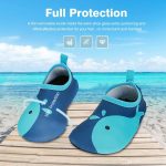 ⁦JOTO Water Shoes Beach Socks for Kids Toddler Baby Girls Boys, Barefoot Quick-Dry Non-Slip Swim Socks Aqua Water Shoes for Beach Swimming Pool Water Park⁩ - الصورة ⁦7⁩