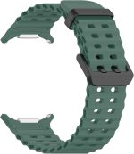 ⁦Dado Sport Silicone Strap Compatible with Samsung Galaxy Watch Ultra 47mm, Sport Silicone Strap with Sand blasted Connector⁩ - الصورة ⁦4⁩