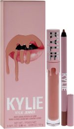 ⁦Kylie Cosmetics Matte Lip Kit - 700 Bare For Women 2 Pc 0.10oz Matte Liquid Lipstick, 0.039oz Lip Liner⁩ - الصورة ⁦3⁩