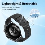 ⁦T Tersely Adjustable Strap Compatible with HUAWEI WATCH 5/GT5/GT5 pro/GT4 46mm - Ultra Soft, Durable Silicone Material for All - Weather Use. Ideal for Optimal Performance During Daily Wear⁩ - الصورة ⁦4⁩