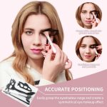 ⁦Azonee Reusable Eyeshadow Stencil Tool – Quick Eye Makeup Guide & Eyeliner Template for Women, Easy-to-Use Eyeshadow Aid for Flawless Application⁩ - الصورة ⁦5⁩