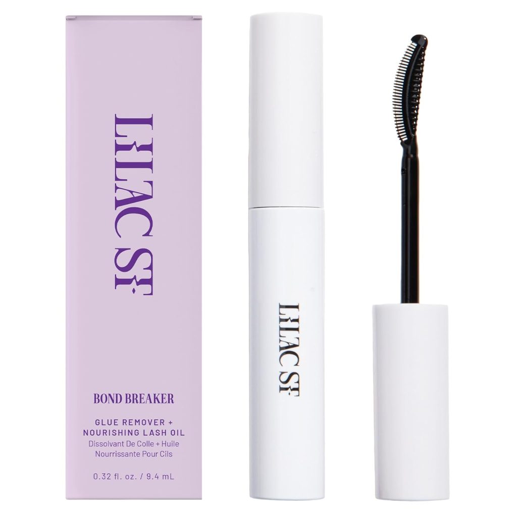 Lilac St. - Ciao for Now Lash Remover - Portable & Gentle Eyelash Glue Remover - Remove Lash Glue from Segments - Collagen Extract & Nourishing Oils - Waterproof - Cruelty Free, Vegan, Women Founded