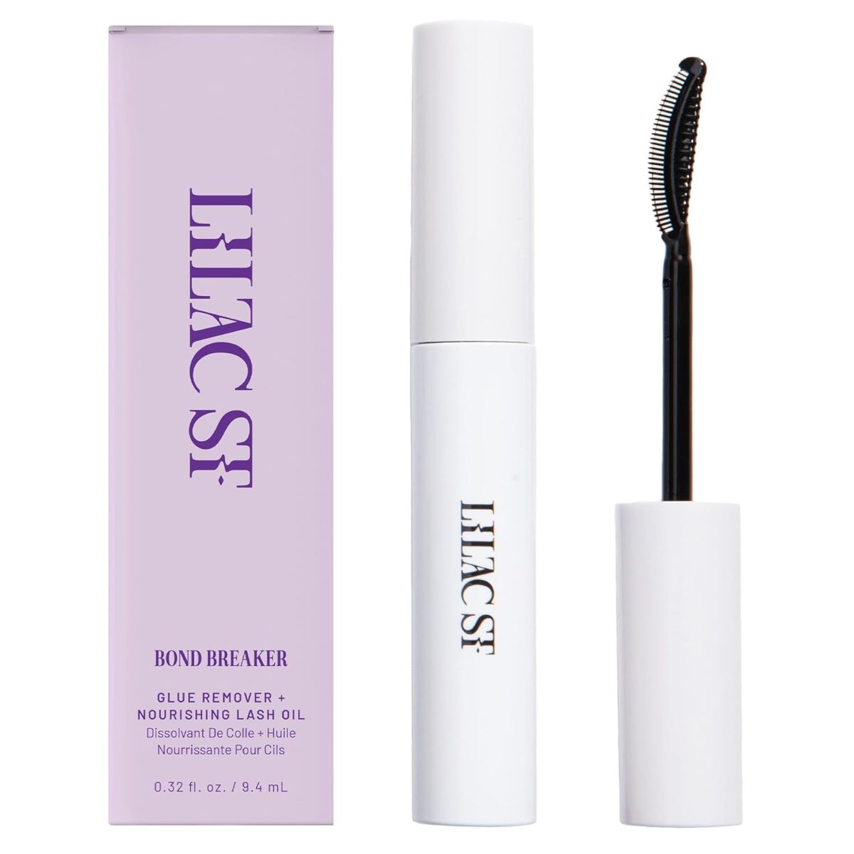 Lilac St. - Ciao for Now Lash Remover - Portable & Gentle Eyelash Glue Remover - Remove Lash Glue from Segments - Collagen Extract & Nourishing Oils - Waterproof - Cruelty Free, Vegan, Women Founded
