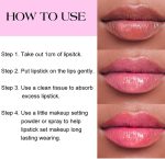 ⁦NALACAL Clear Flower Jelly Lipstick Set, 3Pcs, Nutritious Moisturizer Lip Balm Temperature Color Change, Long Lasting Hydrating Lip Gloss Makeup Set⁩ - الصورة ⁦5⁩
