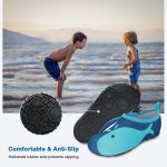 ⁦JOTO Water Shoes Beach Socks for Kids Toddler Baby Girls Boys, Barefoot Quick-Dry Non-Slip Swim Socks Aqua Water Shoes for Beach Swimming Pool Water Park⁩ - الصورة ⁦3⁩