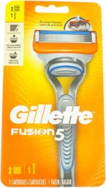 Gillette Fusion 5 Men's Razor + 2-Cartridges (3 Pack)