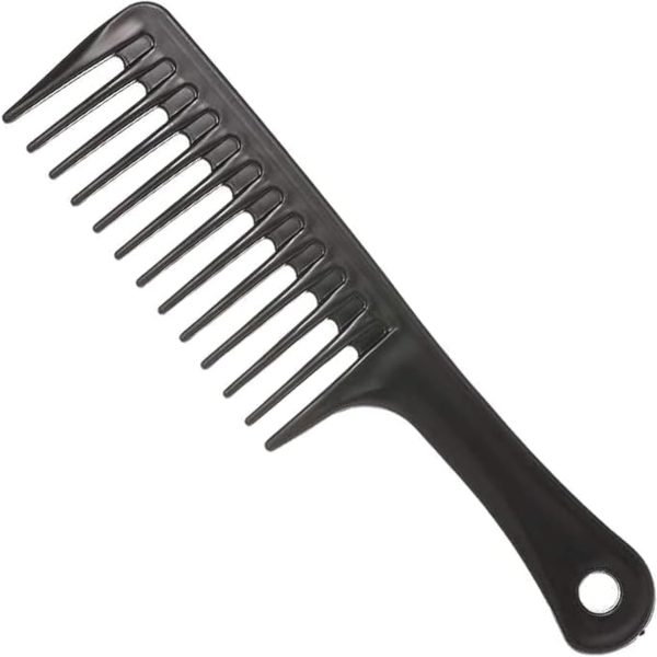 INFLUX Wide Tooth Detangling Handgrip Paddle Hair Comb for Long Hair, For Men and Women Set Curly hair, Rounded Teeth for Smooth Styling Sleek Salon-Style Design For Everyday Home Use