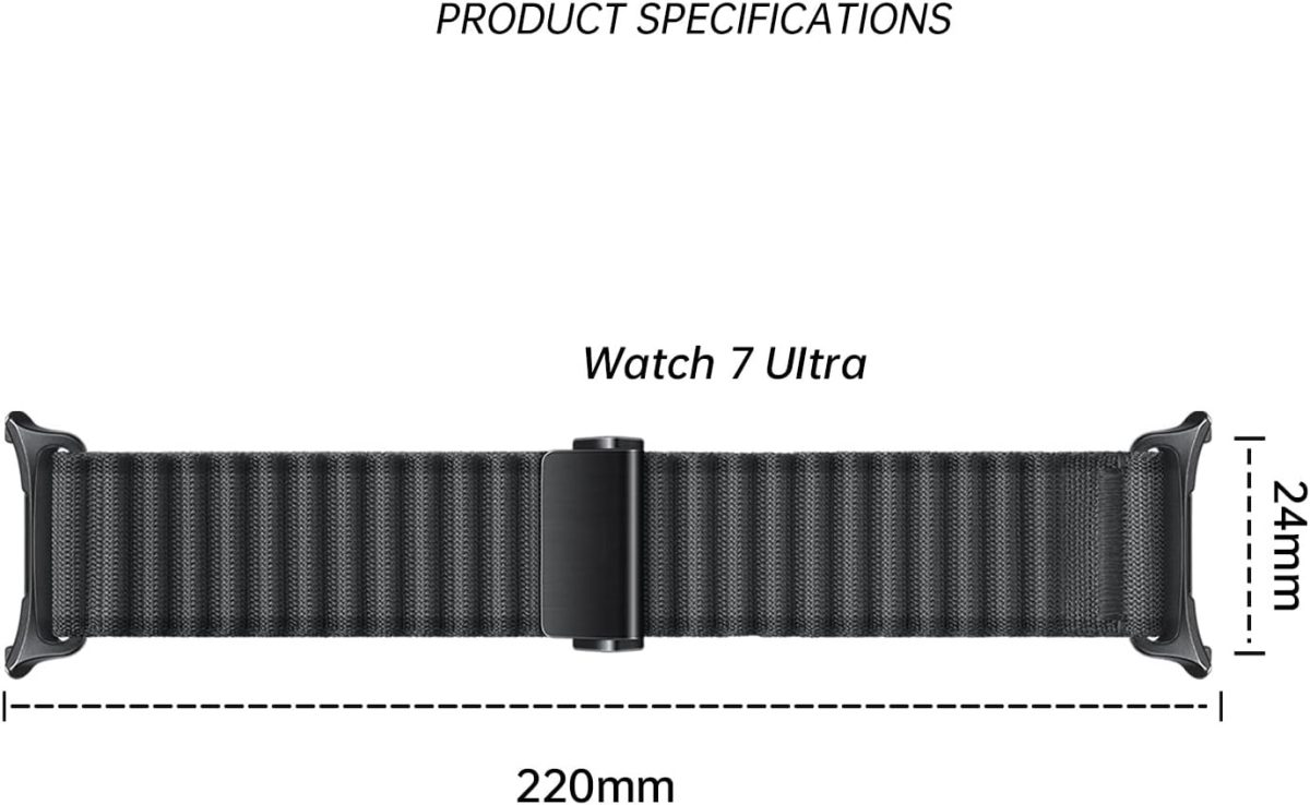 ⁦Dado Multi Pack Straps Compatible with Samsung Galaxy Watch Ultra 47mm⁩ - الصورة ⁦7⁩