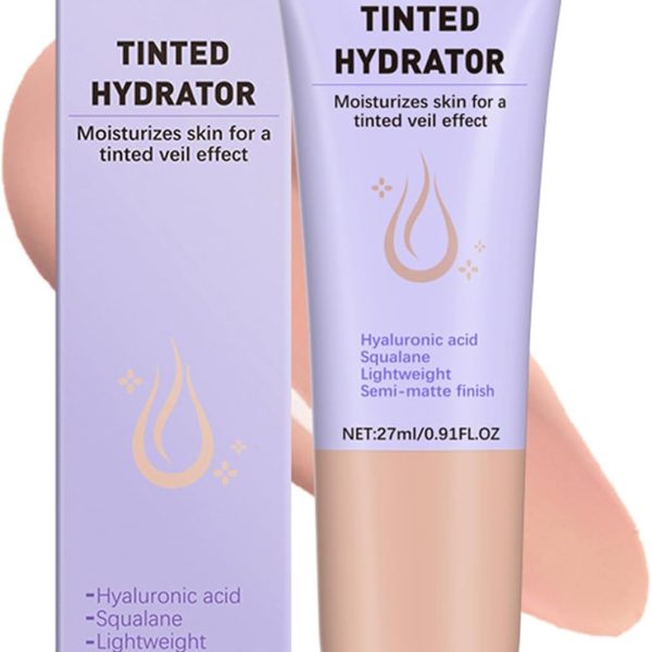 Azonee BB Cream, Tinted Moisturiser Foundation, Hydrator Matte Finish, Full-Coverage Foundation&Concealer, Color Correcting Face Cream for Women, Waterproof Foundation All Skin Types Evens Skin Tone