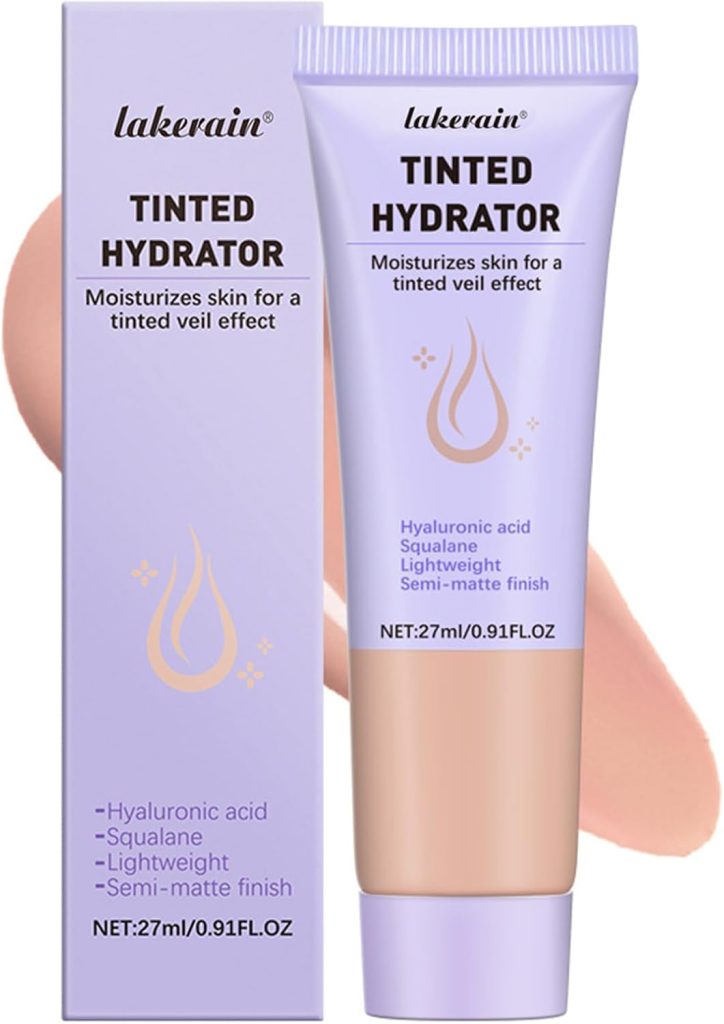 Azonee BB Cream, Tinted Moisturiser Foundation, Hydrator Matte Finish, Full-Coverage Foundation&Concealer, Color Correcting Face Cream for Women, Waterproof Foundation All Skin Types Evens Skin Tone