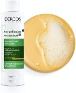⁦Vichy Dercos Anti Dandruff Dry Hair Shampoo 200ML⁩ - الصورة ⁦2⁩