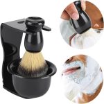 ⁦Erweicet 3 in 1 Shaving Brush Set with Shaving Soap Bowl & Shaving Stand & Hair Shaving Brush for Men⁩ - الصورة ⁦7⁩