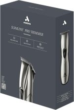 ⁦Andis Slimline® Pro D8 Li T-Blade Trimmer Chrome⁩ - الصورة ⁦2⁩