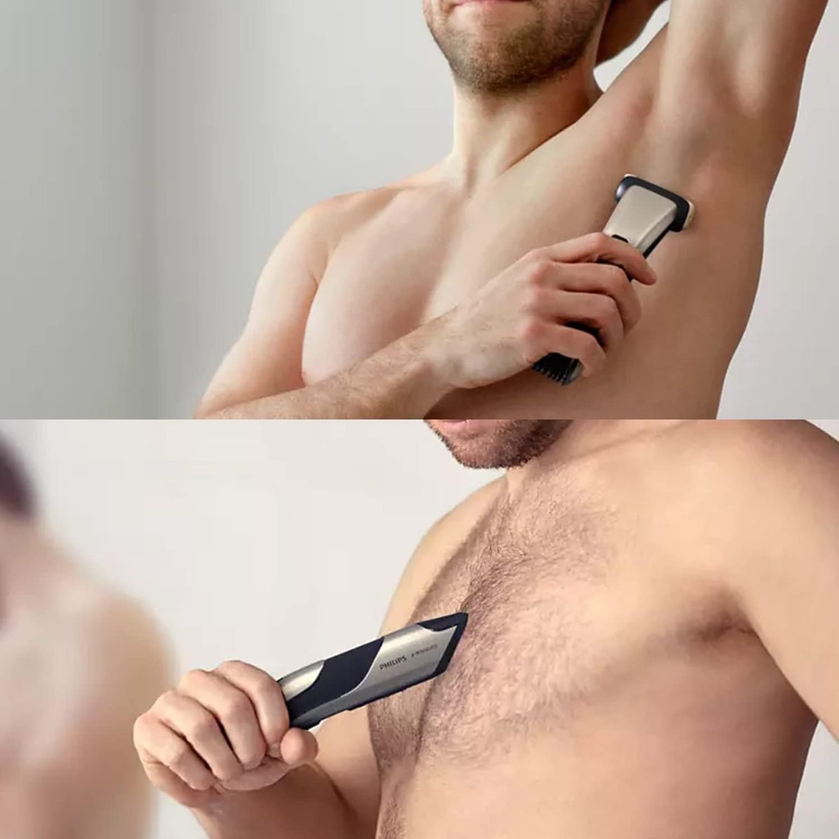 ⁦Suleto BG2000 Replacement Body Groomer Trimmer Foil Head Fit for Norelco Bodygroom Shaver Series 7000 5000 3000, BG2000 Replacement Blades Foil Head BG2024 BG2022 BG2030 BG7040 BG5025 BG2039, 2 Pcs⁩ - الصورة ⁦5⁩