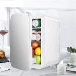 ⁦DDCVFREE Mini fridge Household 20L Refrigerator Portable Dual-use Compressor Refrigerators Single Door Small Fridge Skin Cosmetic Fridge For Home⁩ - الصورة ⁦2⁩