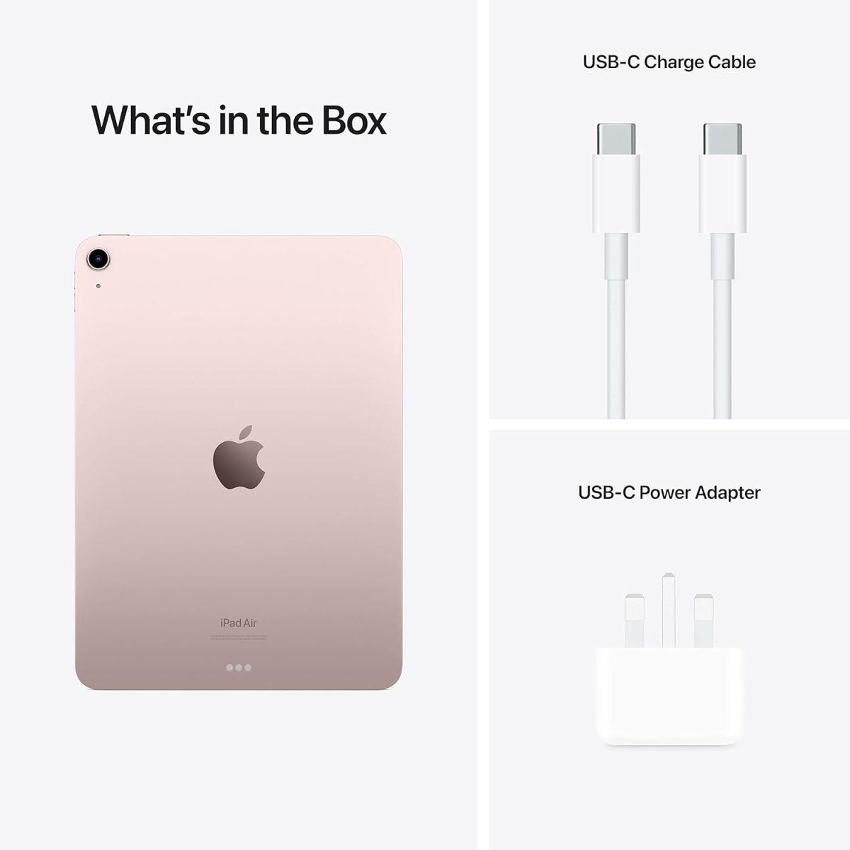 ⁦Apple 2022 10.9-inch iPad Air (Wi-Fi, 64GB) - Pink (5th Generation) (Renewed)⁩ - الصورة ⁦6⁩