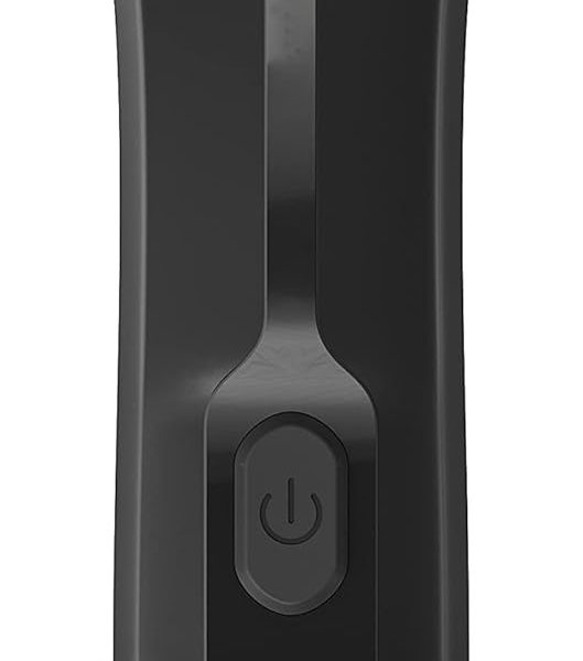 Body Hair Trimmer for Men, Pubic Hair Trimmer with Led Light, Waterproof Ball Trimmer for Men Body Groomer, Electric Groin Hair Trimmer Body Shaver for Men with 3 Replaceable Guard Comb,Charging Dock