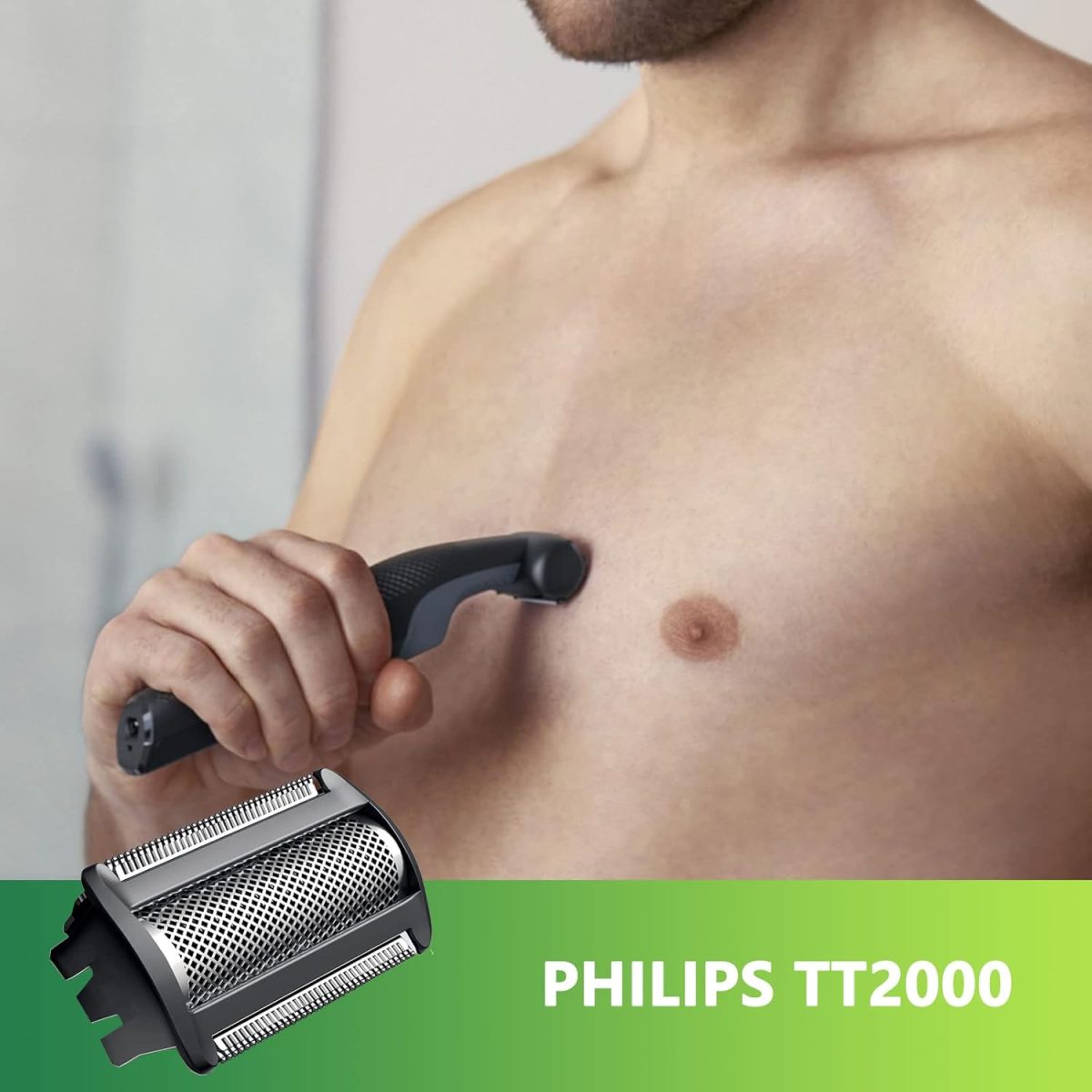 ⁦MULTIM for Philips Bodygroom Replacement Head, Bodygroove Shaver Head Compatible with Philips TT2000/43, New Razor Foil Blades Perfect Replacement for Originals⁩ - الصورة ⁦7⁩