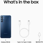 ⁦Samsung Galaxy M15 5G Prime Edition (Blue Topaz,4GB RAM,128GB Storage) | Super AMOLED Display| 50MP Triple Cam| 6000mAh Battery| MediaTek Dimensity 6100+ | 4 Gen. OS Upgrade & 5 Year Security Update⁩ - الصورة ⁦9⁩