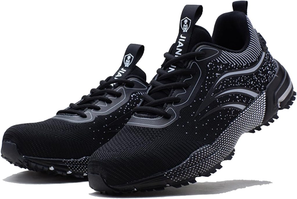 Steel Toe Safety for Men Lightweight Work Sneaker Comfortable Puncture Proof And Fashion For Work.