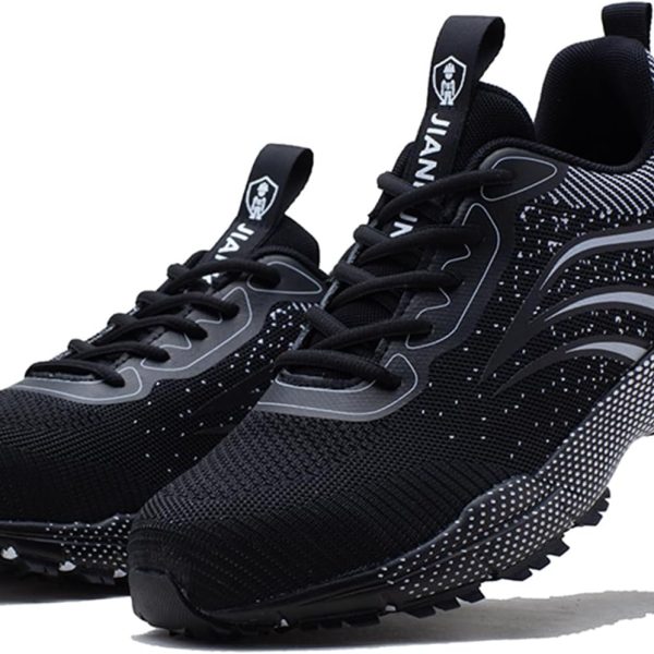 Steel Toe Safety for Men Lightweight Work Sneaker Comfortable Puncture Proof And Fashion For Work.