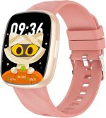 Children's Smartwatch, Fitness Tracker Watch, 1.75 Inches, Smart Watch with 100+ Sports Modes, Heart Rate, Sleep Monitor, Games, Pedometer, Gift for Boy Girl Ado 5-16 Years – Gold