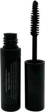 Mom's Secret 100% Natural Mascara Black, Organic, Vegan, Paraben & Gluten Free, Strengthens & Volumes, Stays on all day, Made in the USA, 0.25 ounce