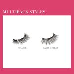 ⁦KISS Lash Couture Luxtension, False Eyelashes, 'Volume Full Set', 14 mm, Includes 4 Pairs Of Lashes, Contact Lens Friendly, Easy to Apply, Reusable Strip Lashes⁩ - الصورة ⁦5⁩