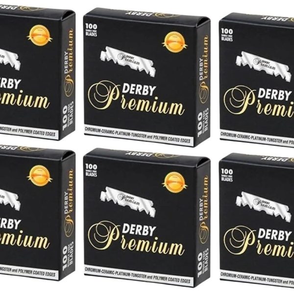 Derby High Quality Single Edge Razor Blades 600 Units (Pack of 1)