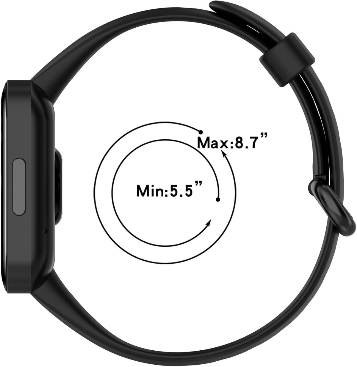 ⁦Excefore 4 Pack Straps Compatible with Redmi Watch 1 Lite/Redmi Watch 1/Xiaomi Mi Watch Lite 1 Strap, Soft Silicone Sport Replacement Wristband Colourful Band⁩ - الصورة ⁦3⁩