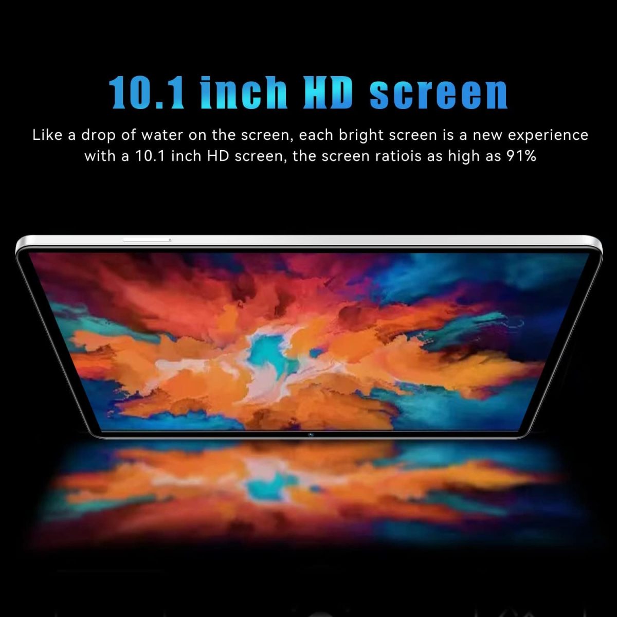⁦تابلت 10.1 بوصة بنظام اندرويد S12 4+128 جيجابايت بشاشة 2K مع 1200×800 IPS كاميرا 13+5 ميجابيكسل واي فاي بلوتوث 5.0 نظام تحديد المواقع ثنائي شرائح الاتصال 4000 ميلي امبير في الساعة أخضر⁩ - الصورة ⁦3⁩