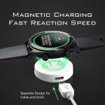 ⁦LENG KE Charger Compatible With Huawei GT, GT2, GT 2e, Honor Magic, Magic 2, GS Pro - 100cm USB Charging Cable for Watch (White)⁩ - الصورة ⁦4⁩