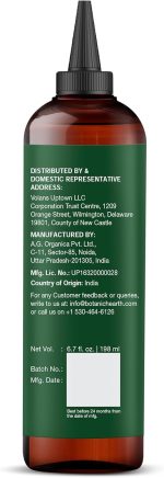 ⁦Botanic Hearth Tea Tree Oil for Hair | With Argan, Jojoba & Grapeseed Oils | Soothes Itchy Scalp & Fights Dandruff | Non GMO Verified | 200ml⁩ - الصورة ⁦6⁩