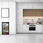 ⁦D LC Mini Beverage Refrigerator 90L, 55W Black DLC-32490B⁩ - الصورة ⁦2⁩