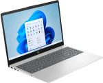 ⁦HP 15.6" HD Touch-Screen Laptop, Intel i5-1235U, 10 Cores, 8GB Memory, 512 PCIe GB SSD, Windows 11 Home in S Mode, Bluetooth, Wi-Fi, Natural Silver with TWE Accessories⁩ - الصورة ⁦3⁩