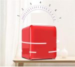 ⁦Avcbno Compact refrigerator Refrigerator Household Refrigerated Small Refrigerator Dormitory With Student Refrigeration Mini Single Door⁩ - الصورة ⁦4⁩