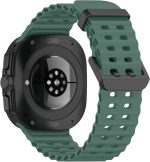 ⁦Dado Sport Silicone Strap Compatible with Samsung Galaxy Watch Ultra 47mm, Sport Silicone Strap with Sand blasted Connector⁩ - الصورة ⁦2⁩