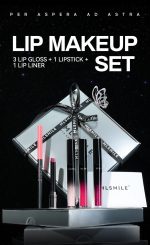 ⁦Luxury 5-Piece Lip Makeup Set - Velvet Matte Lipstick, Waterproof Long-Lasting Lip Gloss, Silky Smooth Lip Liner, Full Coverage Lipstick, Sexy Color, Perfect for Everyday Wear & Special Occasions⁩ - الصورة ⁦2⁩