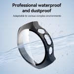⁦T Tersely Case and Screen Protector for Huawei Watch 5 46mm, All-around Anti Scratch Shockproof Protective Hard PC Full Cover Tempered Glass Compatible with Huawei Watch 5 (Black)⁩ - الصورة ⁦6⁩