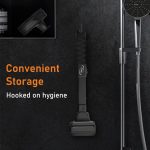 ⁦ADTC Manual Men's Back Shaver and Electric Back Scrubber Fit, Back Shaver for Men with Electric Back Scrubber for Shower-Includes 6 Safety Shave Heads and Ergonomic Handle for Exfoliating and Massage⁩ - الصورة ⁦7⁩