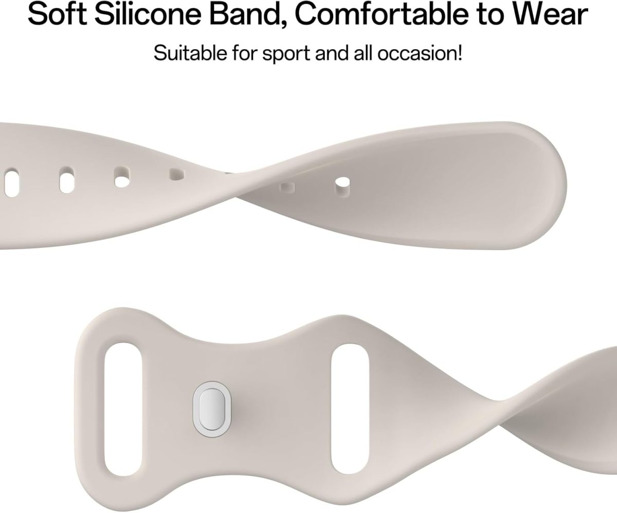 ⁦Silicone Strap for Huawei Band 10/9/8 Smartwatch, Adjustable Waterproof Sports Replacement Wristbands for Huawei Band 10/9/8⁩ - الصورة ⁦3⁩