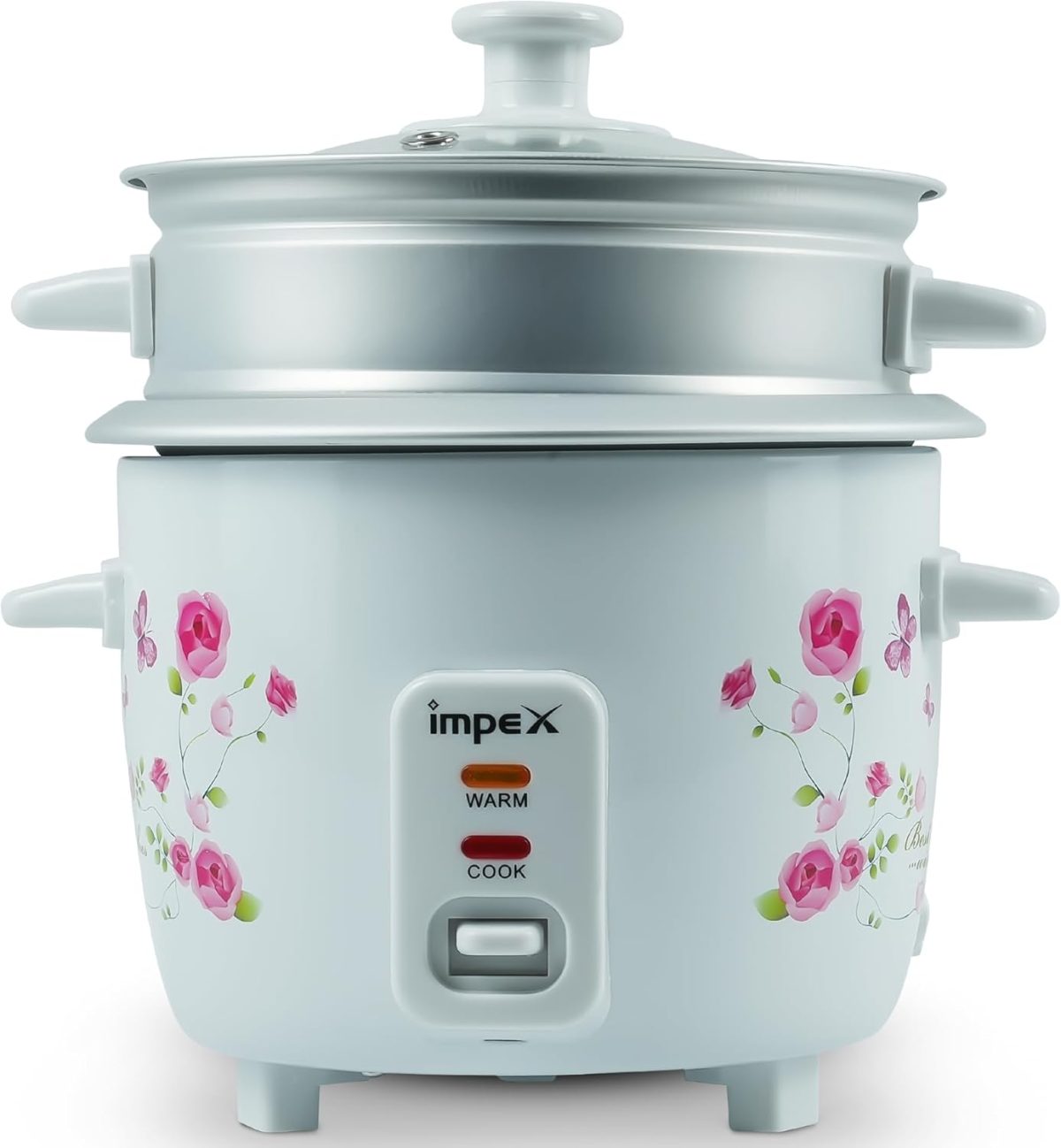 Impex RC 2805 Electric Rice Cooker 0.6 Ltr 350W Drum Rice Cooker With Aluminium inner pot