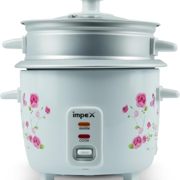 Impex RC 2805 Electric Rice Cooker 0.6 Ltr 350W Drum Rice Cooker With Aluminium inner pot